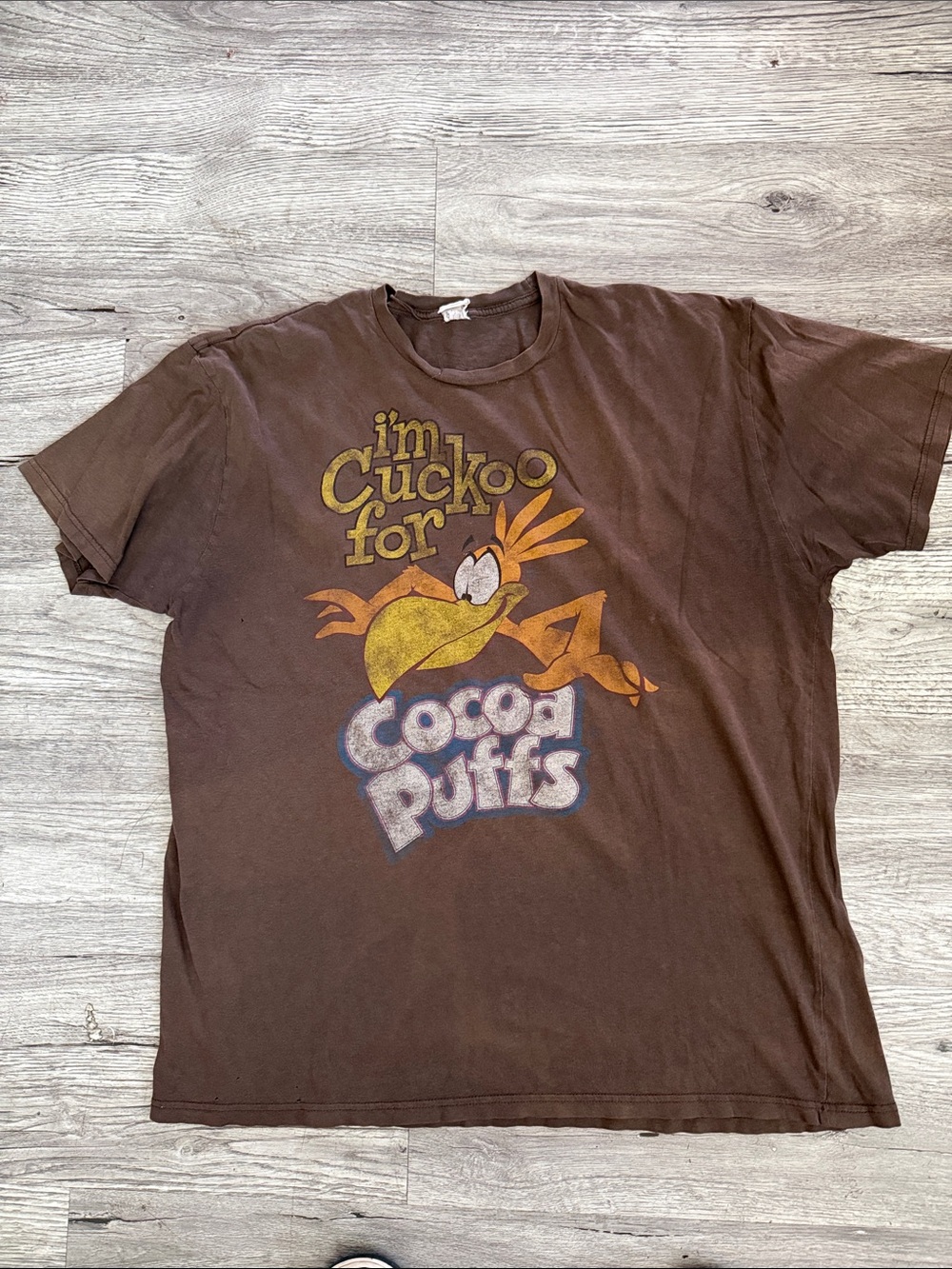 90’s Jerzees Brown Cocoa Puffs Graphic Tee